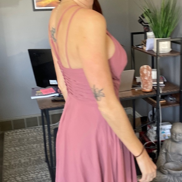 Bridesmaid Dress - JJs House - Dusty Rose 🌸 - Picture 10 of 11